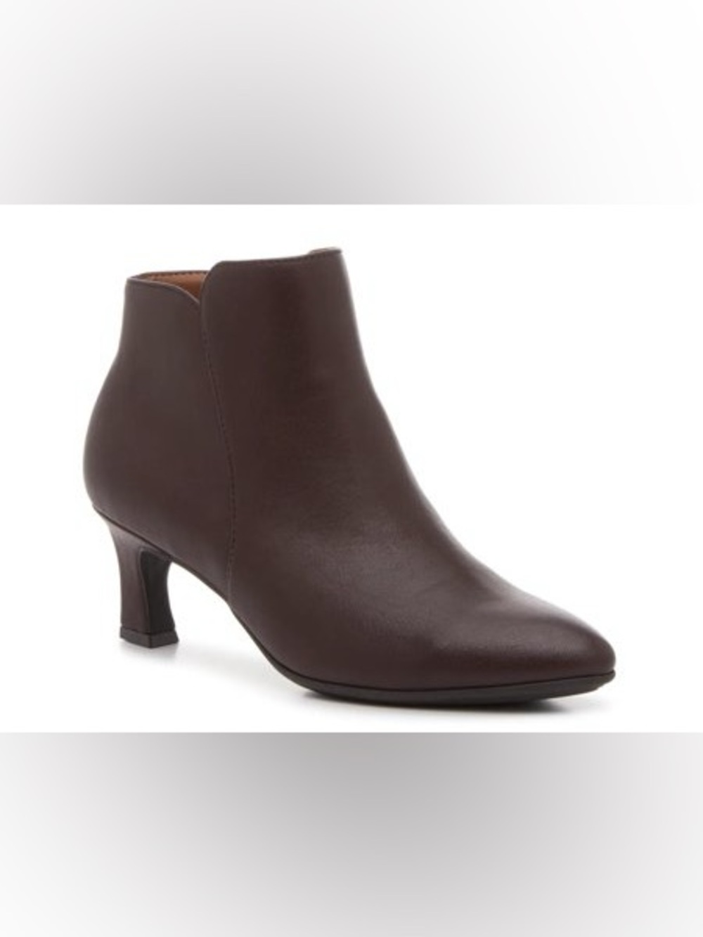 Eurosoft‎ Violet Bootie Size 9 Dark Brown New